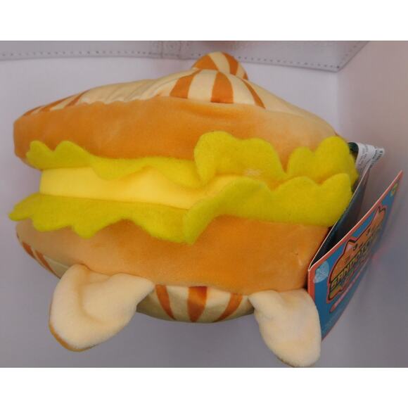 Sandoichis Tammy The Grilled Cheese Tabby Sandwich Plush #5 Series 1 Brand New - Picture 2 of 8
